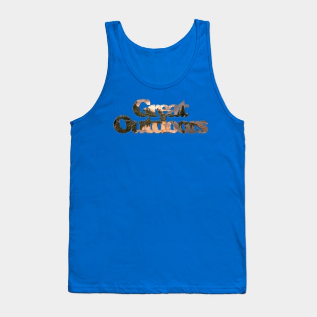 Great Outdoors Tank Top by afternoontees